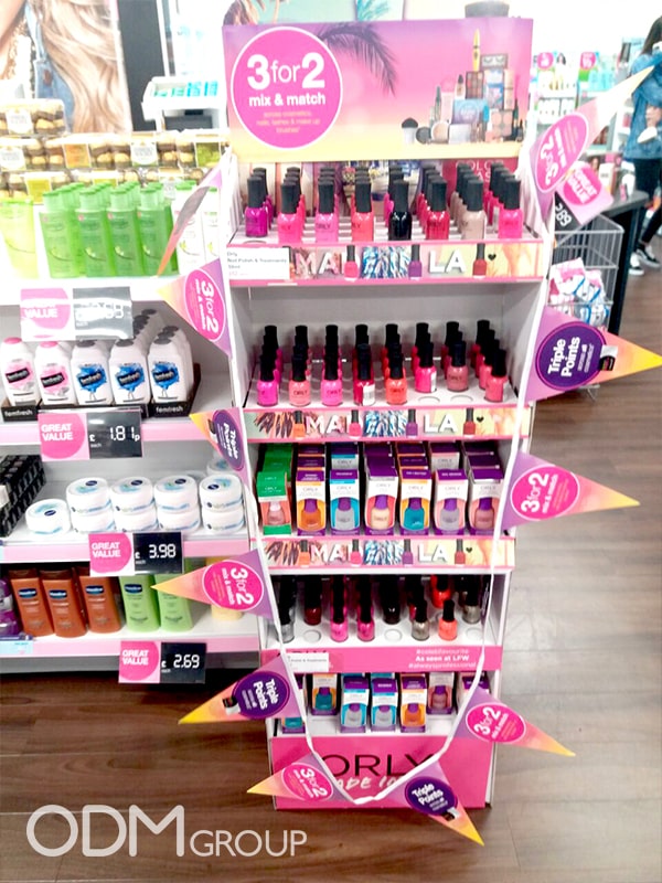 cosmetics POS display Orly (2)