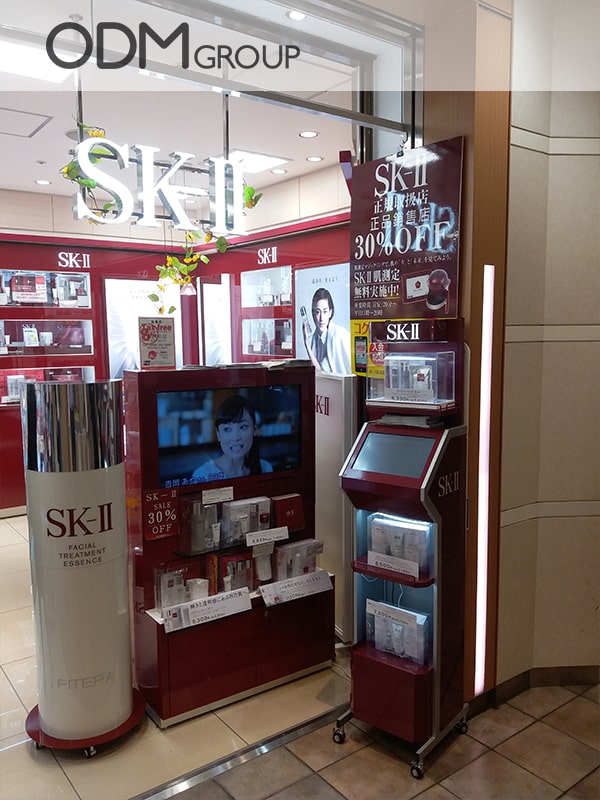 custom POS display