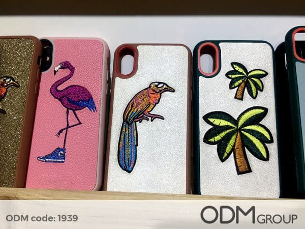 Unique Branding: Custom Phone Cases with Embroidered Logo
