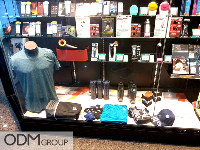 merchandise display