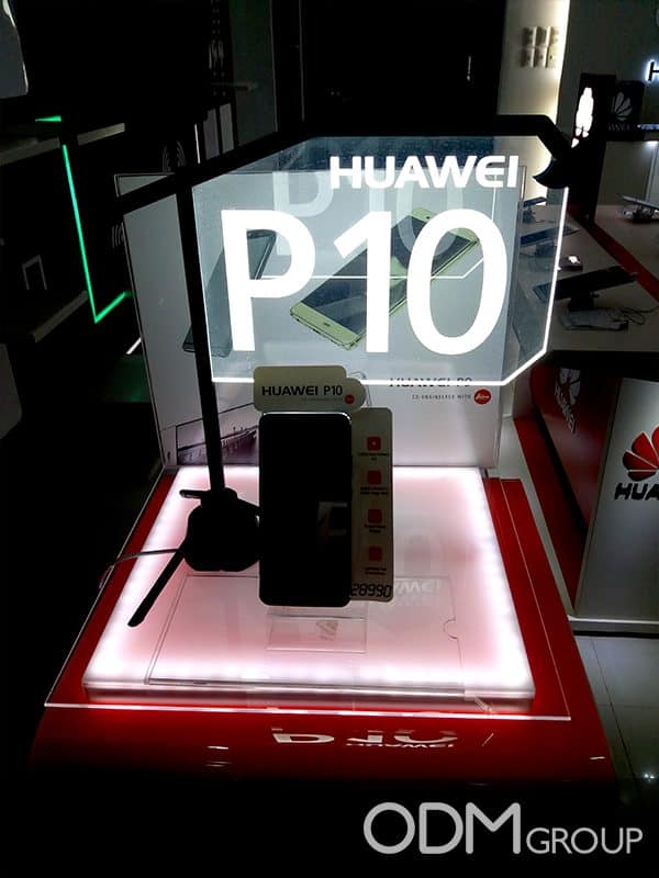 mobile POS display huawei