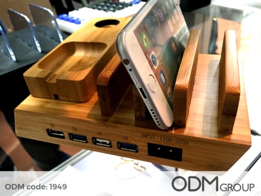 promotional charging dock