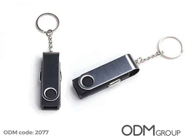 Branded USB Car Charger Black
