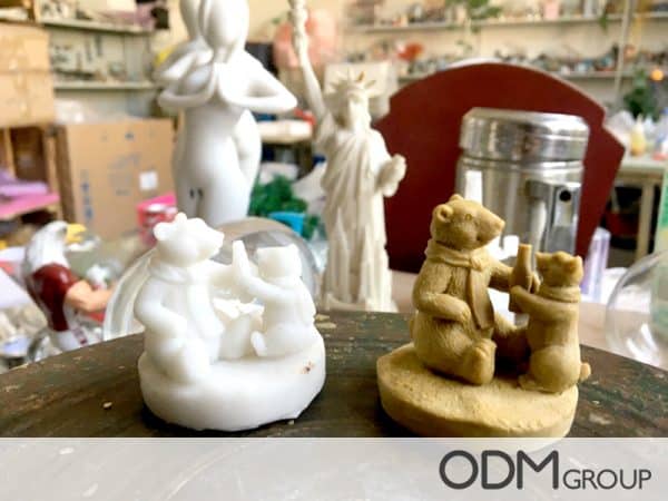 Polyresin figurines Manufacturing Process in China