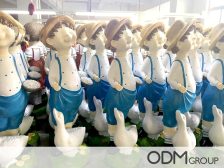 Polyresin figurines Manufacturing Process in China