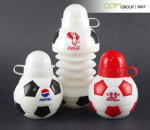 Brilliant Sports Promo Product Idea Soccer Water Bottle