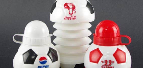 Brilliant Sports Promo Product Idea Soccer Water Bottle