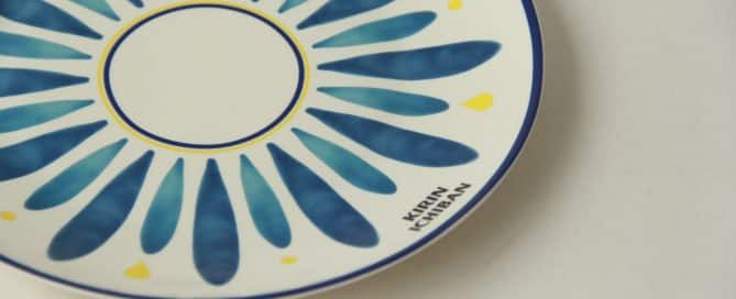 Custom Ceramic Plate as Kirin Beer GWP Practical Gift for Beer Promos