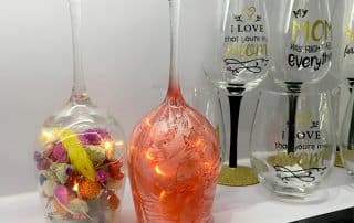 Custom Wine Glass with Light Unique & Effective Marketing Gift
