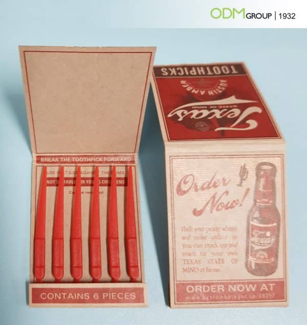 Toothpicks in a Matchbox as Marketing Giveaway- Design Tips to Consider