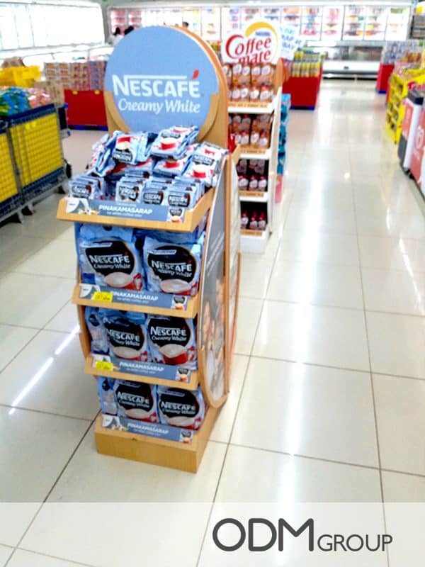 Brand Promotion: Free Standing POS Display by Nestlé 