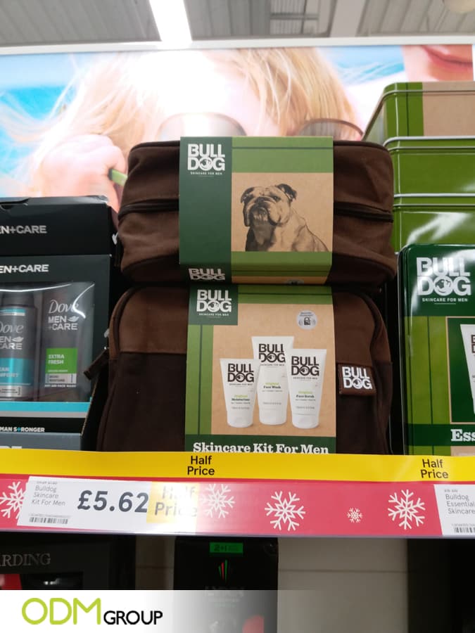 Customer Giveaways by Bulldog Skincare Set with Branded Bag
