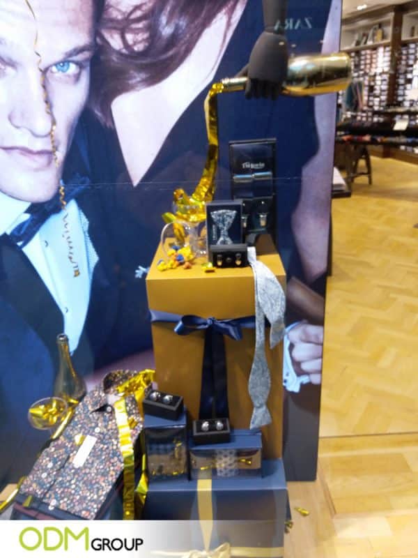 Merchandise Display by T.M Lewin Drives In-Store Performance