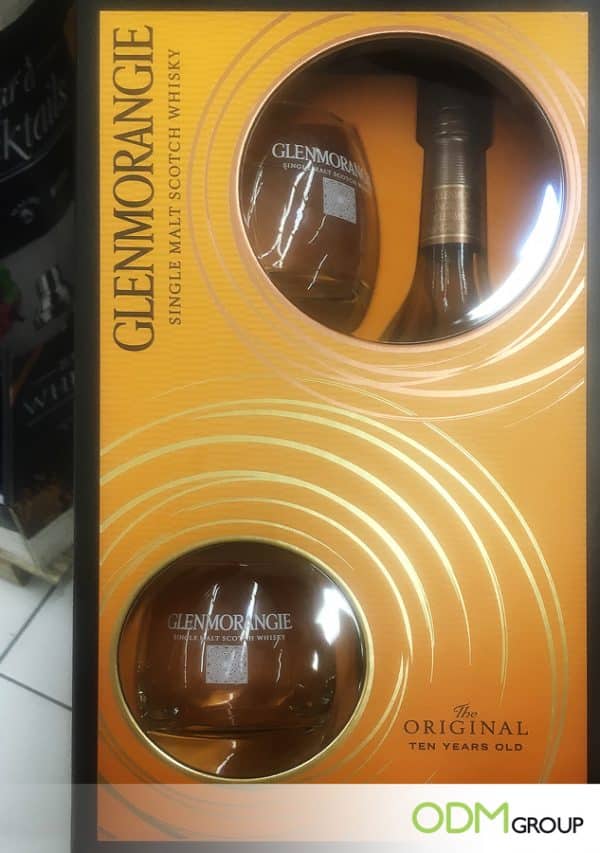 On-Pack Whisky Glass Gift from Glenmorangie: A Quality Promo Idea