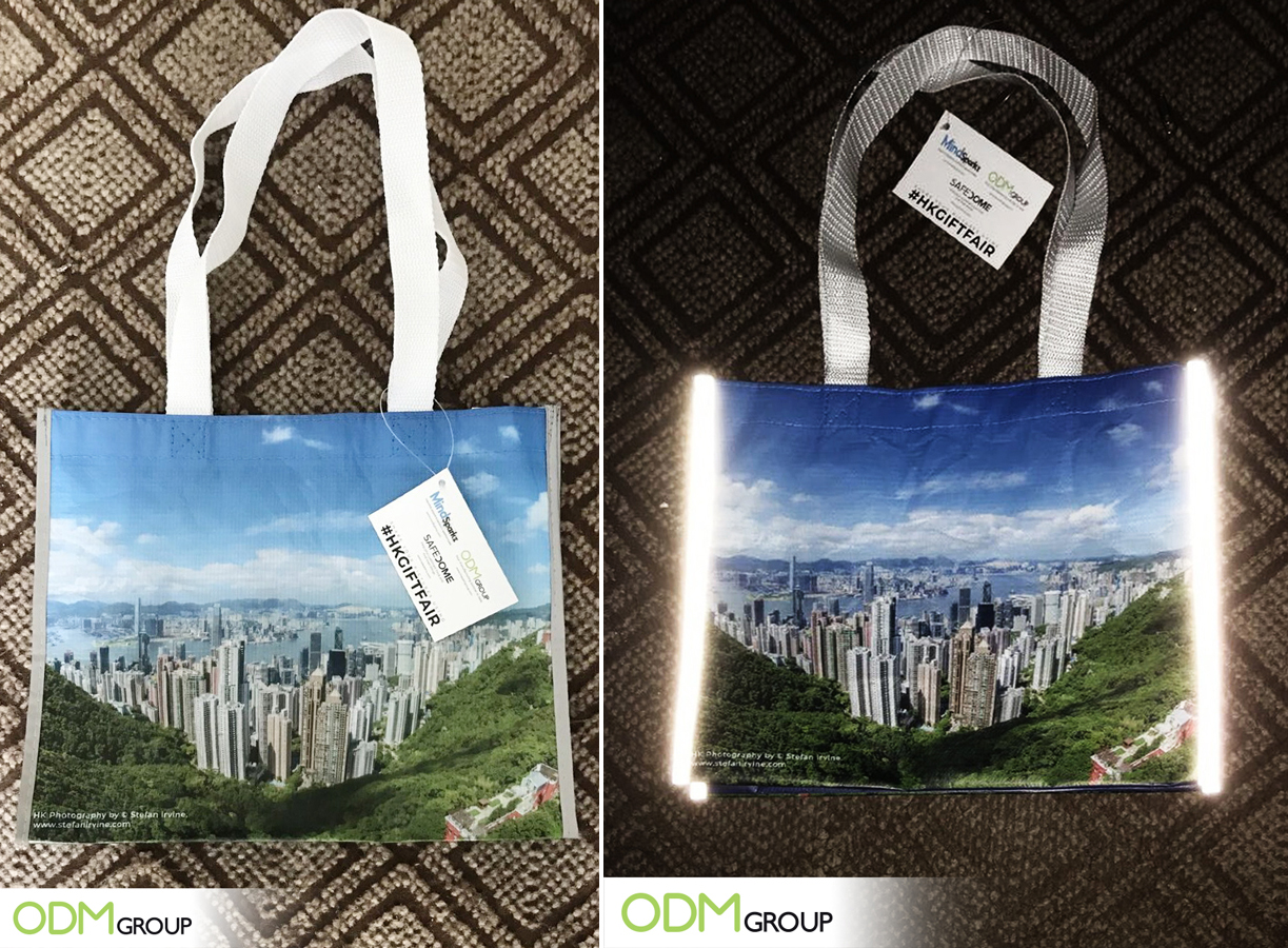 ODM's Patented Reflective Shopping Bags- The Manufacturing Process