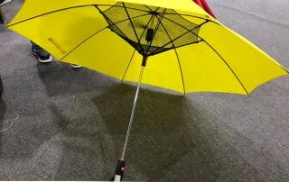 Creative Promotional Fan Umbrella - Trendy Custom Product