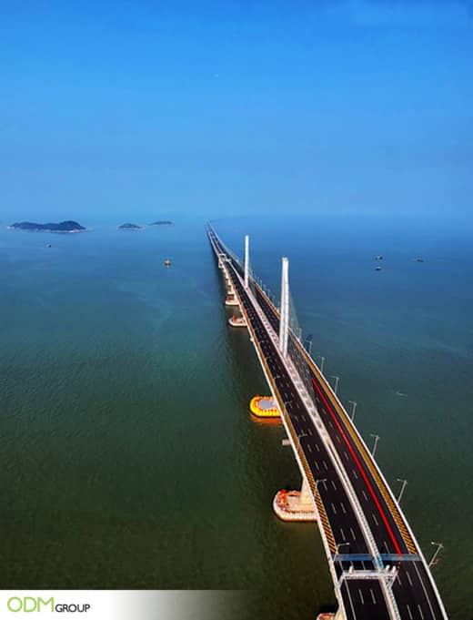 Crossing China Mega Bridge by Hong Kong to Zhuhai Bus