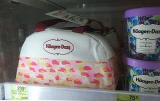 Custom Cooler Bag -Promotional Product by Haagen-Dazs