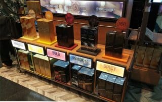 Custom Display Shelf - How The Whiskey Five Promotes Its Brand