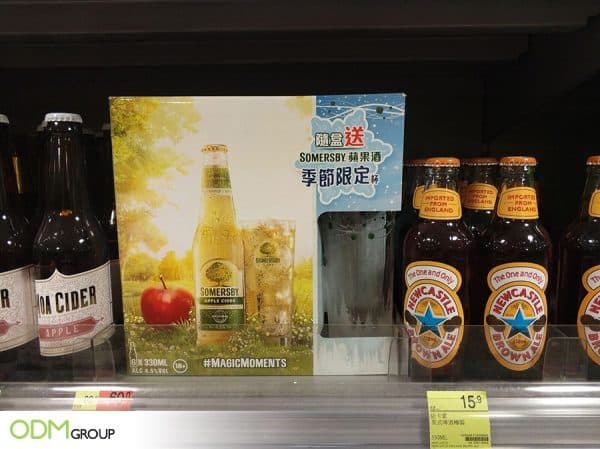 Seasonal Gift With Purchase - By Somersby Cider