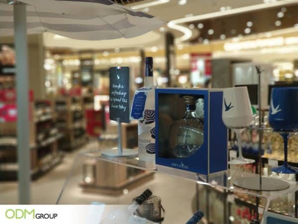 Bespoke Shop Display Upholds Grey Goose Brand Quality