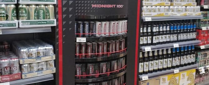 Smirnoff's Eye-Catching Custom Beverage Display