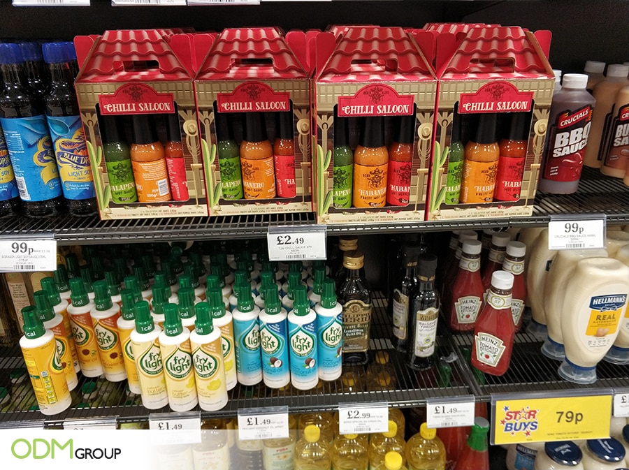 Bottle Gift Pack to stand out in retail like Dead Alive Chilli Saloon