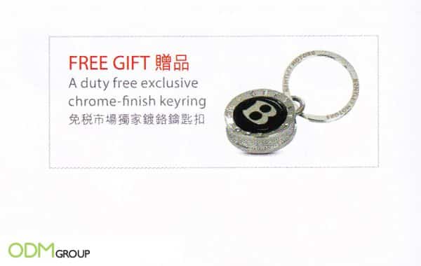 Branded Gift with Purchase - Bentley Scores Big in Duty Free!