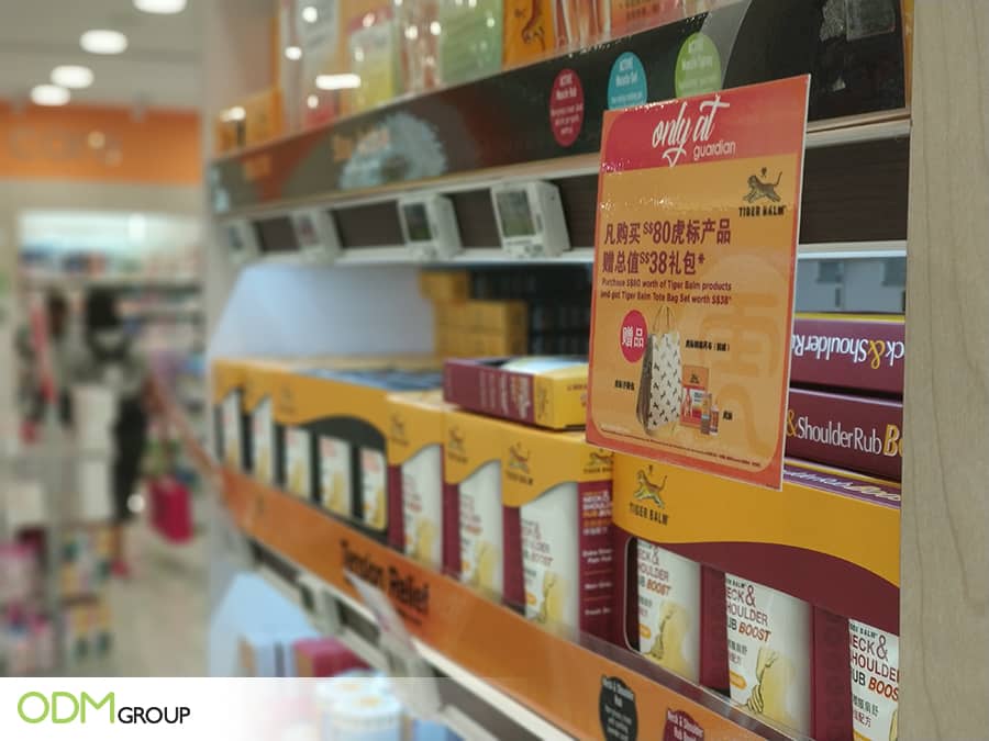 Tiger Balm Wows Shoppers in Duty Free with Branded Promotional Bag