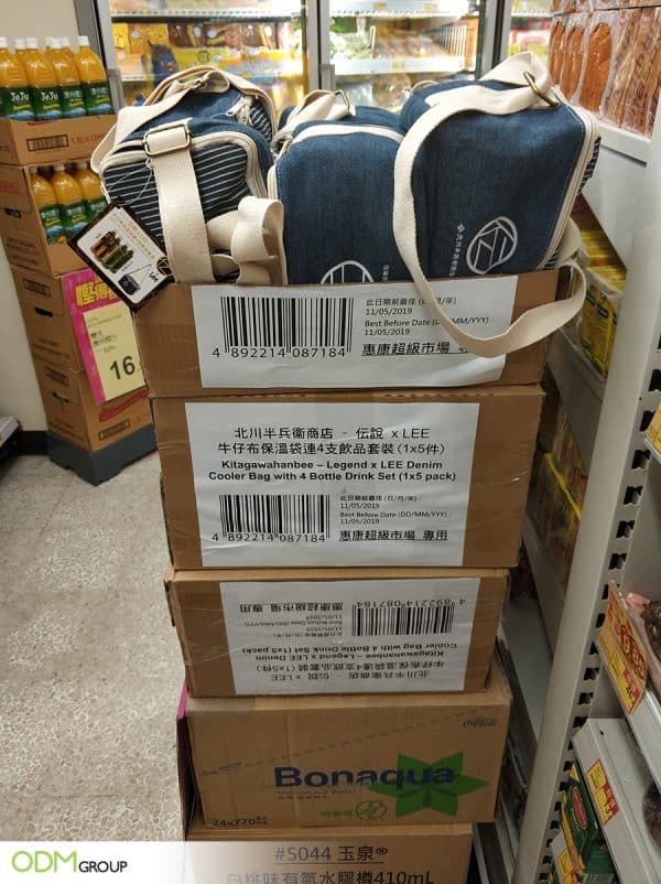 Beautiful Cooler Bag Design for Tea Customers