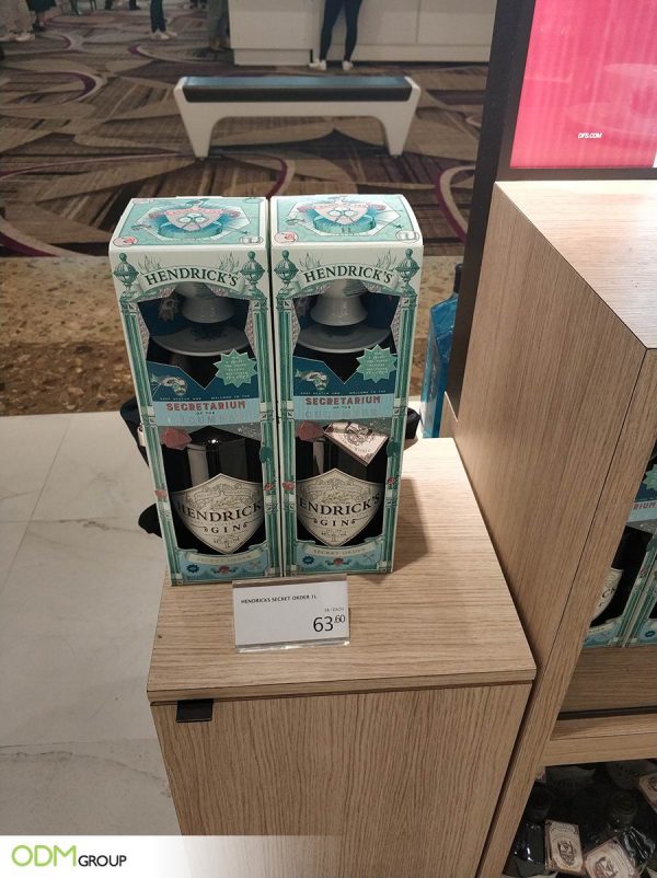 Bespoke Customized Gin Packaging by Hendricks