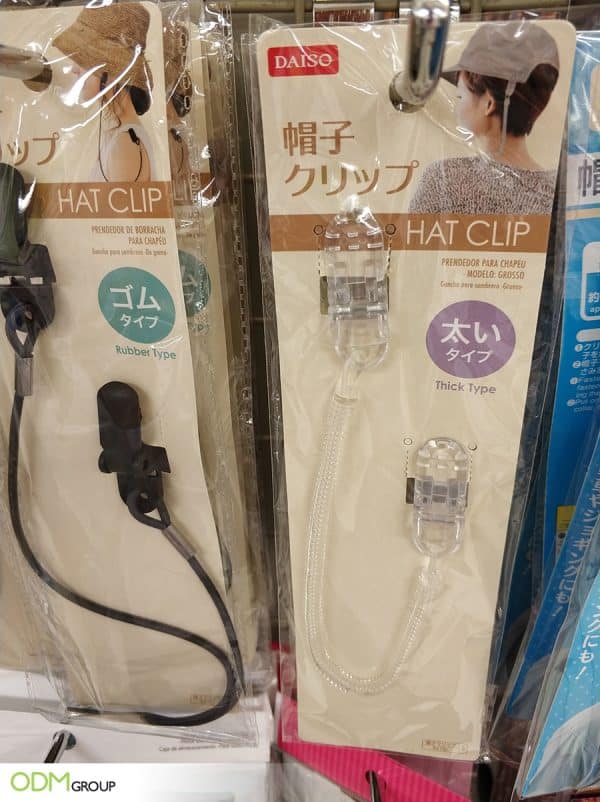 Promotional Product Idea: Check Out This Simple But Handy Hat Clip by Daiso!