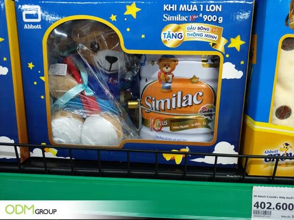 Promotional Stuffed Toy Included with Similac Products