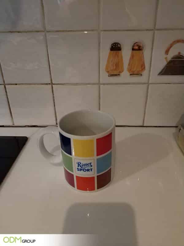 Ritter Sport created amazing Promotional printed mugs