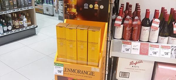 How Glenmorangie Used Free Standing Shop Display to Their Advantage