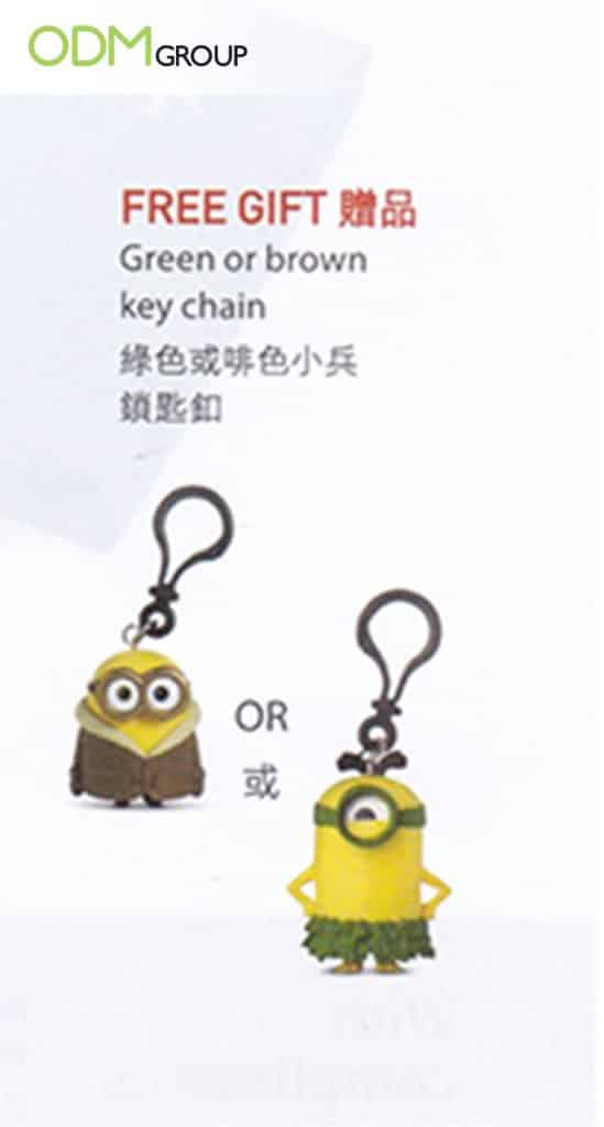 Minion Custom Keychain Design Scores Big in Duty Free