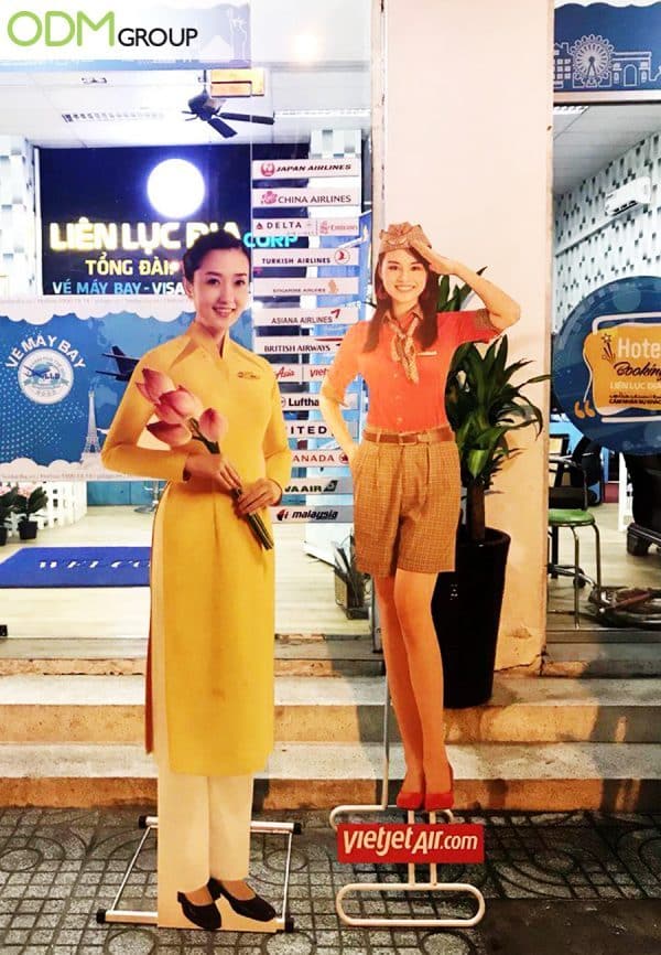 Promotional Display Standee What We Learned From VietJet