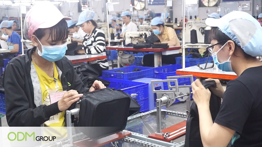 Travel kit Bag Manufacturing Process Vietnam Factory Visit