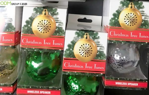 Holiday Marketing Campaign Ideas - Christmas Ball Bluetooth Speaker