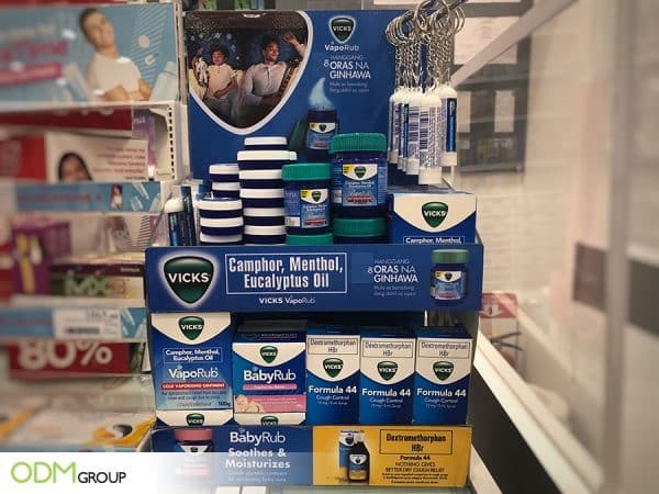 This In-Store Display Idea by Vicks Will Inspire You to Customize Yours Now!