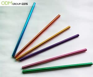 Earth Day Promotional Items - Metal Straws