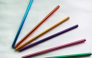 Earth Day Promotional Items - Metal Straws