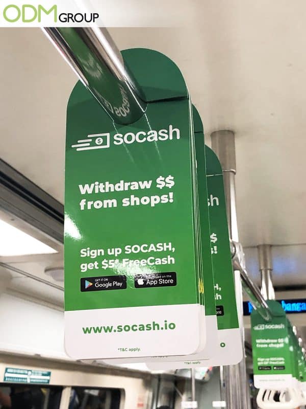 Transit Advertising: SoCash Uses Public Transit To Reach Out to Masses