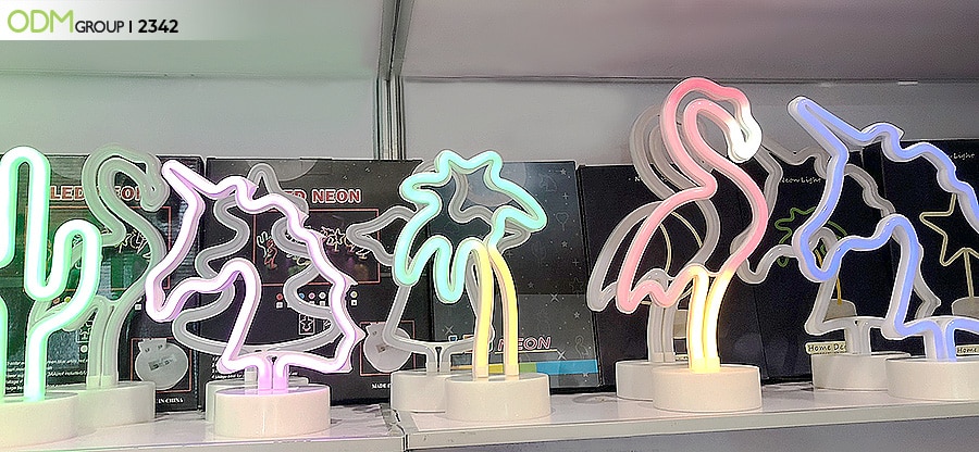 Why Go with the Neon Trend for Corporate Souvenirs?