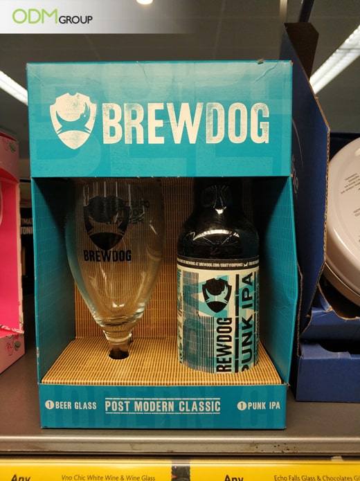 Promo Beer Glass - Marketing Giveaway From Brewdog Punk IPA