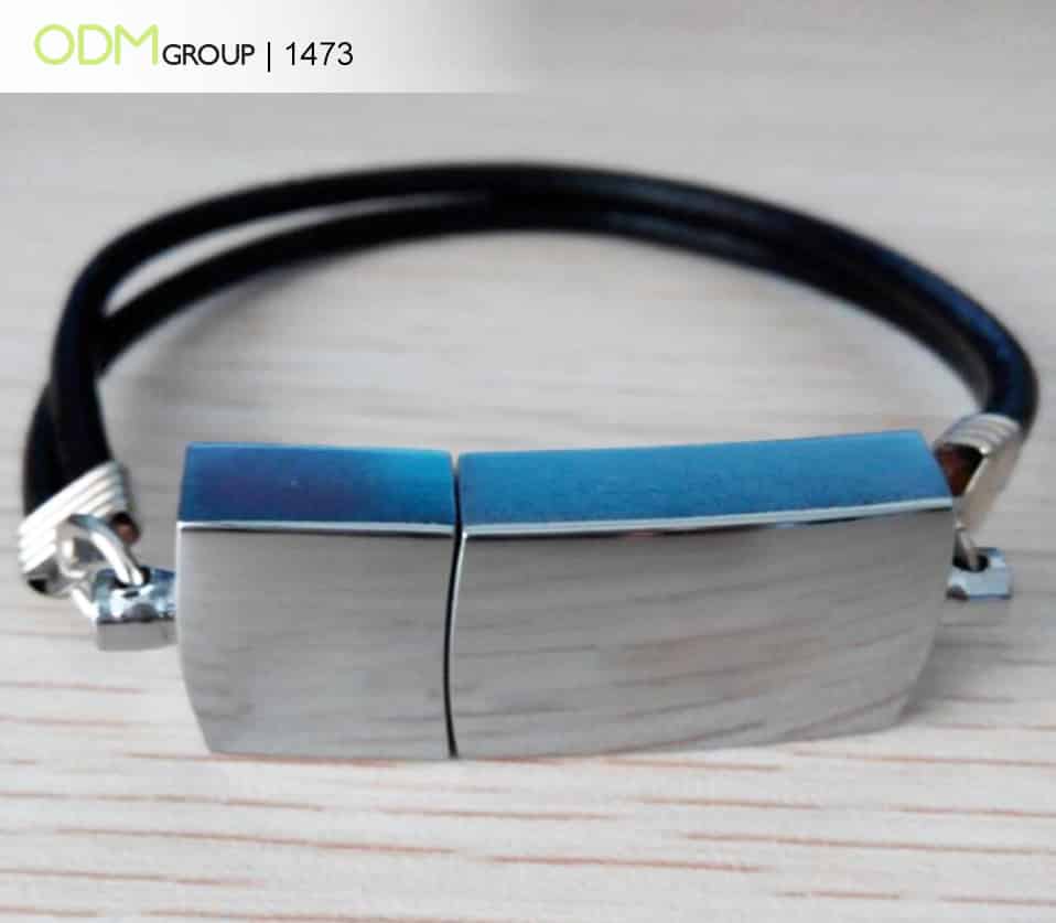 branded usb bracelet