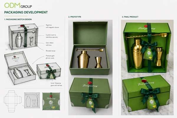 Cocktail Set Packaging