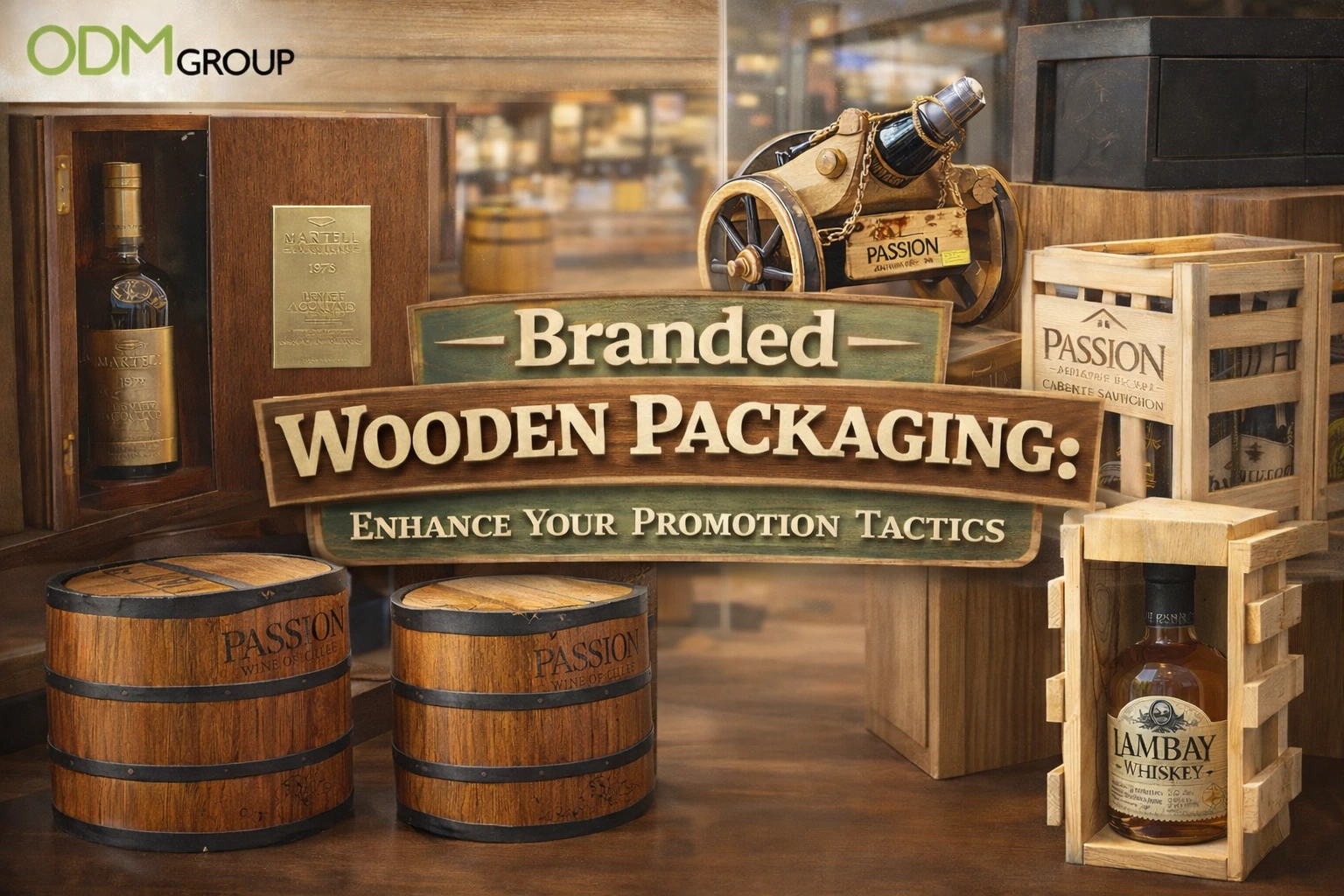 Branded Wooden Packaging