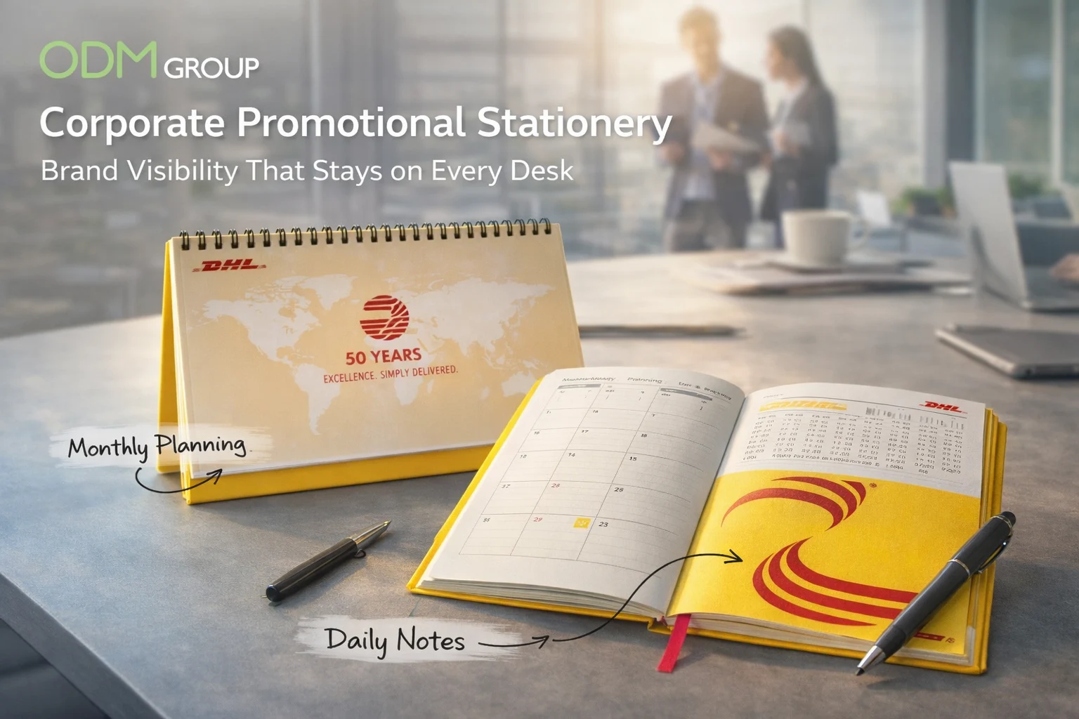 corporate promotional stationery DHL corporate promotional stationery DHL