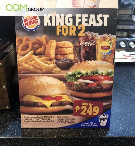Burger King Conquers Their Marketing Plan With Custom Menu Boards